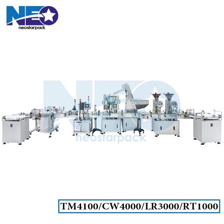 Bottle Capsule Counting Machine Line